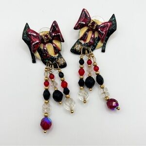 Vintage Lunch at the Ritz Christmas High Heels